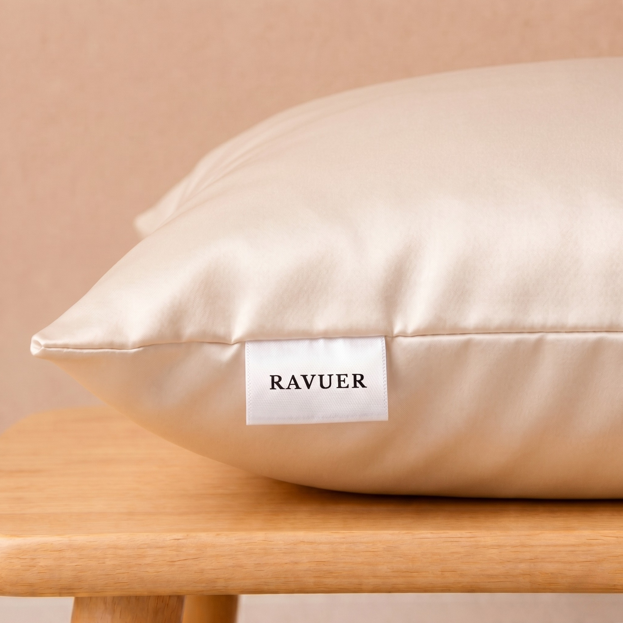 Ravuer Kussensloop - Mesa Beige