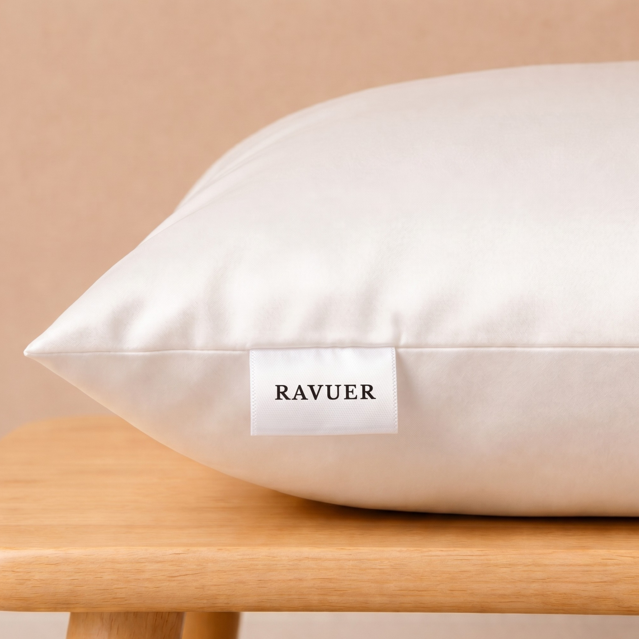 Ravuer Kussensloop - Cloud White