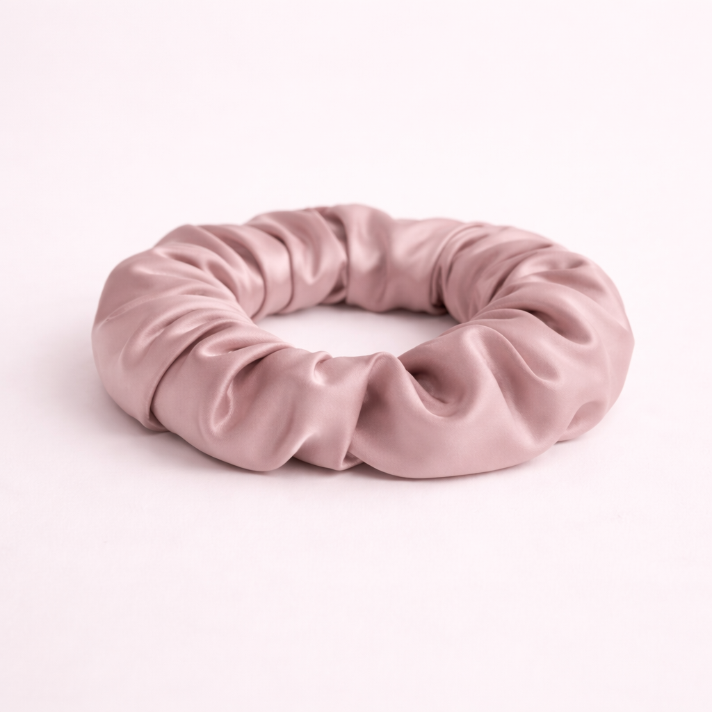 Ravuer Scrunchie - Taupe Rose
