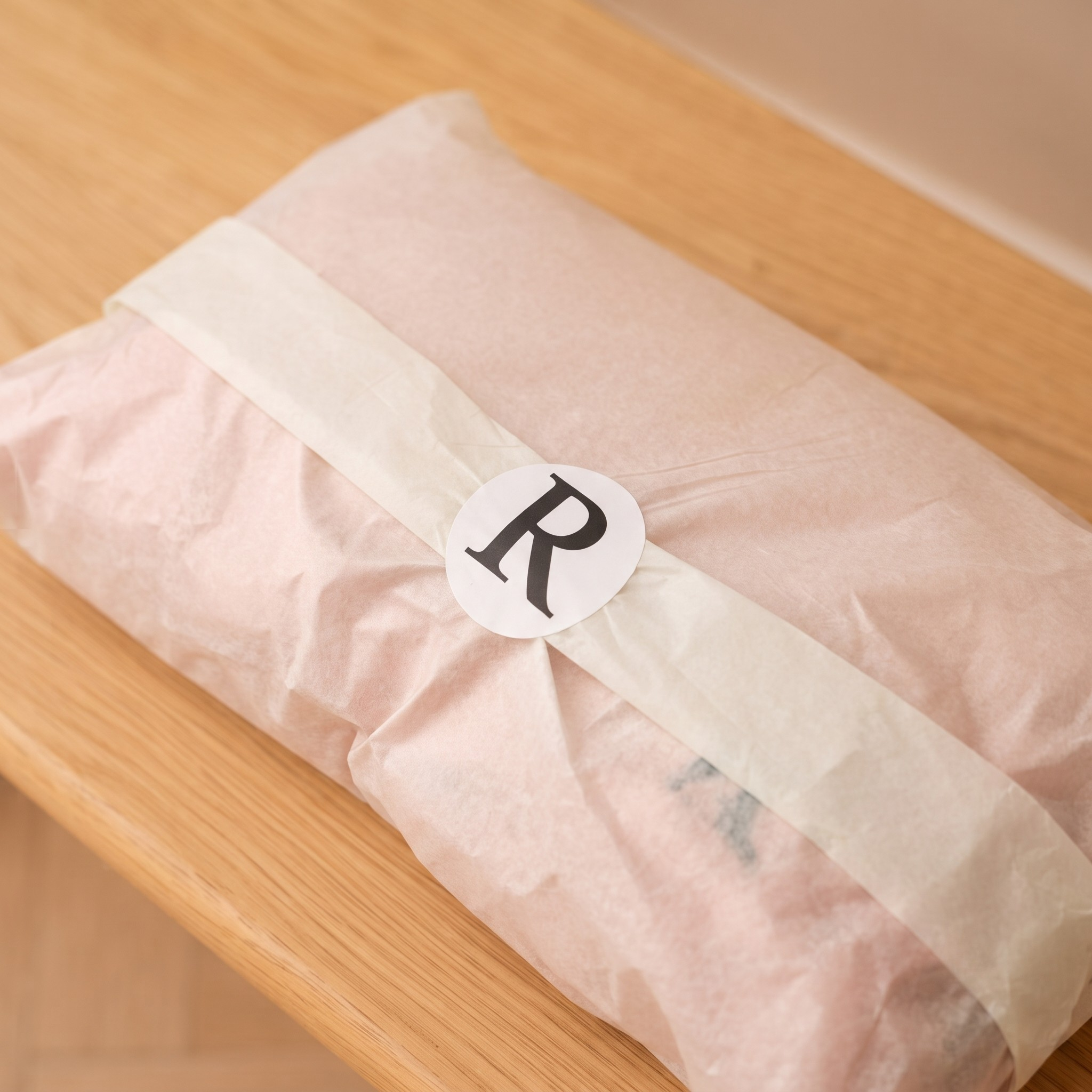 Ravuer Kussensloop - Taupe Rose